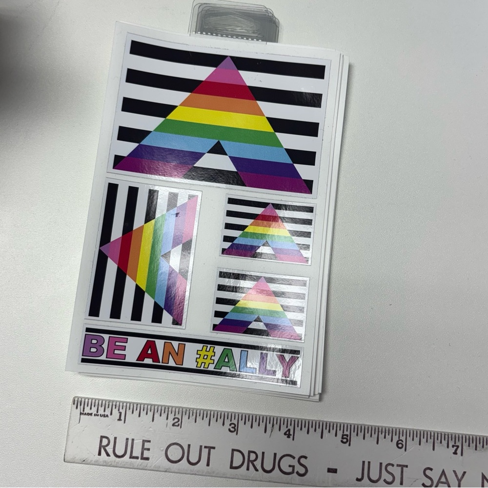 Rainbow Ally Sticker Set - Picture 2 of 2